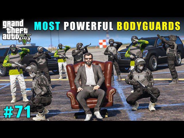 MOST POWERFUL BODYGUARDS FOR MICHAEL | GTA V GAMEPLAY