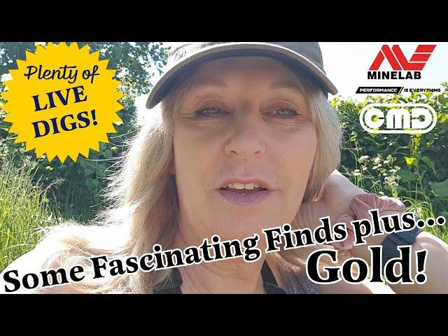 WOW! All that glitters is obviously GOLD! #love #history #gold #metaldetecting #uk #cmd (Ep. 65)