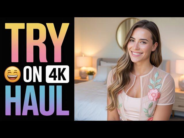 SEE Every Detail in 4K with This Transparent Cleaning Try On Haul!