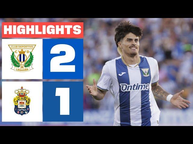 CD LEGANÉS 2 - 1 UD LAS PALMAS | HIGHLIGHTS LALIGA EA SPORTS