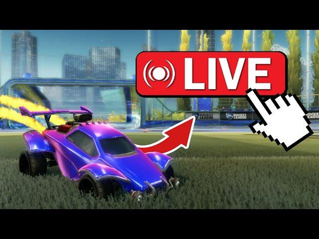 Playing Rocket League with VIEWERS!