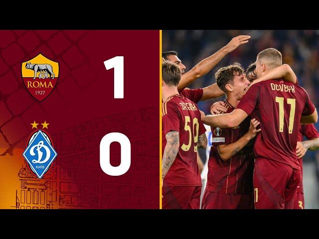 ROMA 1-0 DYNAMO KYIV | EUROPA LEAGUE HIGHLIGHTS 2024-25