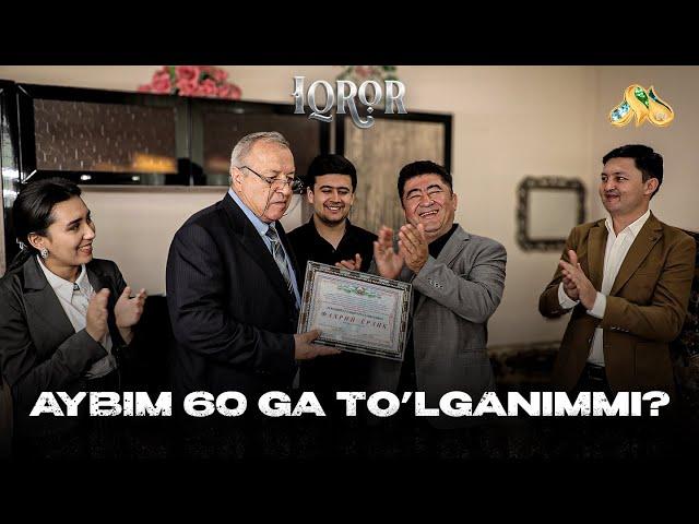 Aybim 60 ga to’lganimmi? Iqror, 781 - son