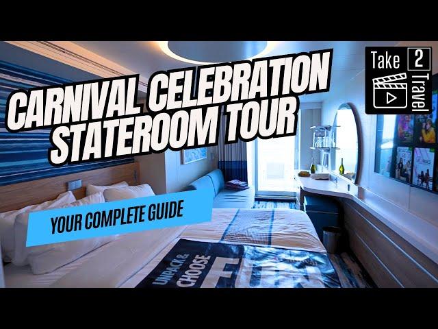 Carnival Celebration Balcony Room Tour: The Ultimate Cruise Room Review/ Room 12-226