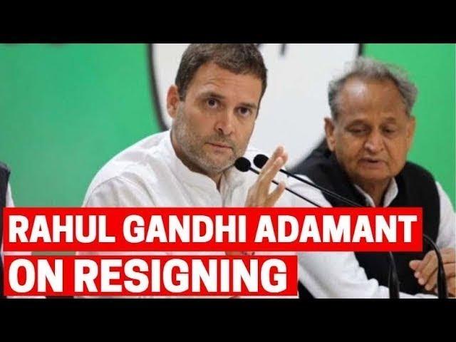 Rahul Gandhi adamant on decision to quit as party chief, Congress is clueless