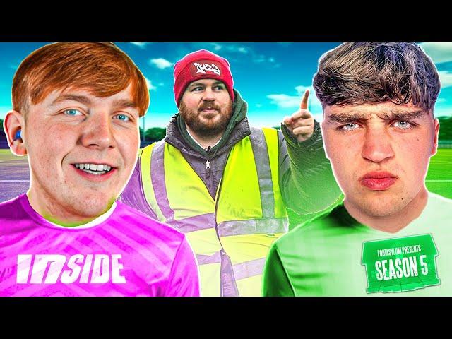 INSIDE vs. LOCKED IN Football Challenges! ft. Tays & Aaron Hunt