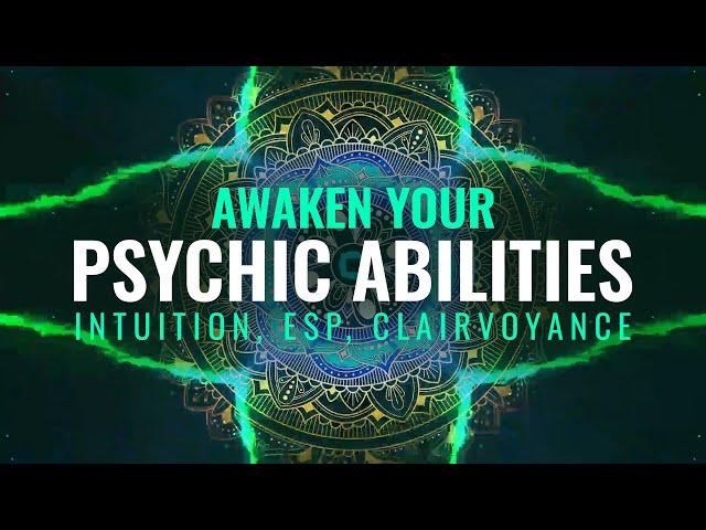 Awaken Your Psychic Abilities: Intuition, ESP, Clairvoyance, Psychic Power | Theta Binaural Beats