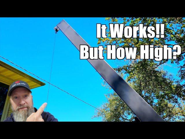 Turning a Boat Trailer into a Mobile Hydraulic Boom Crane: DIY Adventure! - Part 12   @UncleTimsFarm