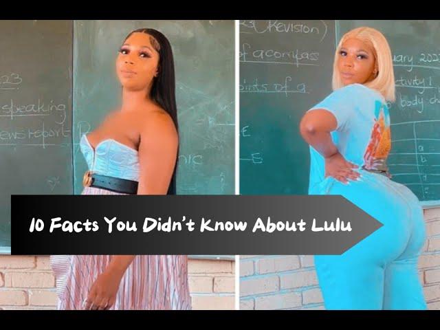 Shocking 10 Facts About Lulu Menziwa Exposed!