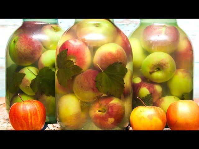 МОЧЕНЫЕ ЯБЛОКИ - рецепт простой и вкусной заготовки на зиму