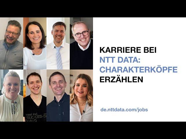 Karriere bei NTT DATA: Unsere Charakterköpfe erzählen (Best of 2023)