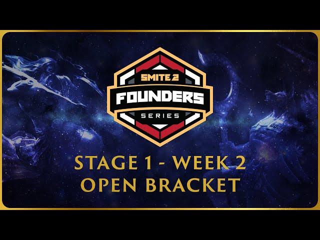 SMITE 2 Founder's Series - Stage 1 Open Bracket - NA Week 2