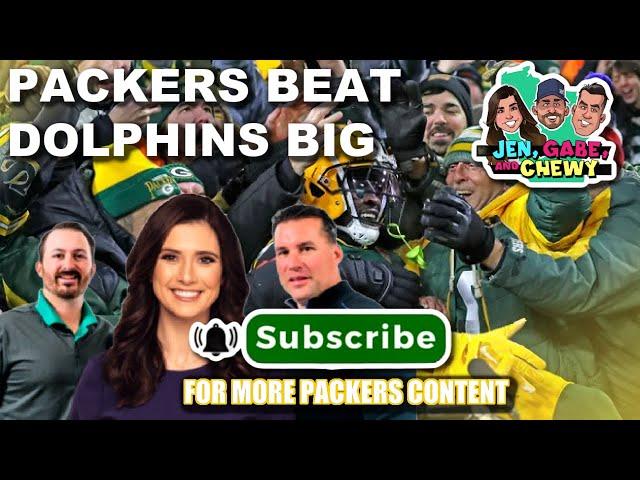 Green Bay Packers DOMINATE Thanksgiving Game Against Dolphins | JGC 11.29.24