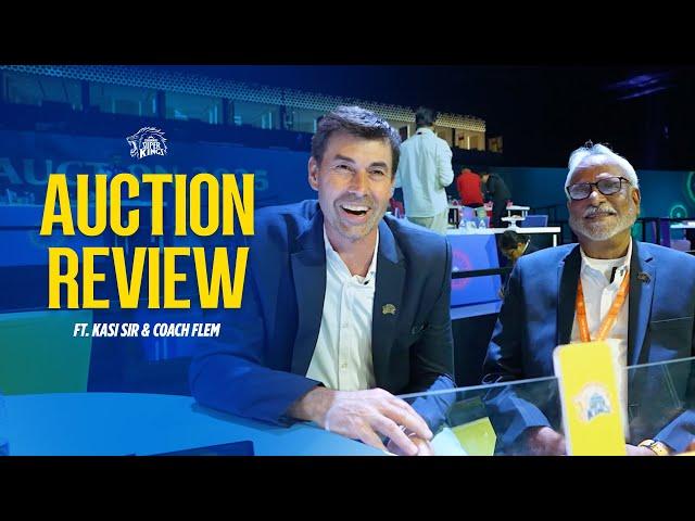 CSK Auction breakdown Ft. Kasi Sir & Coach Flem | IPL Auction 2025