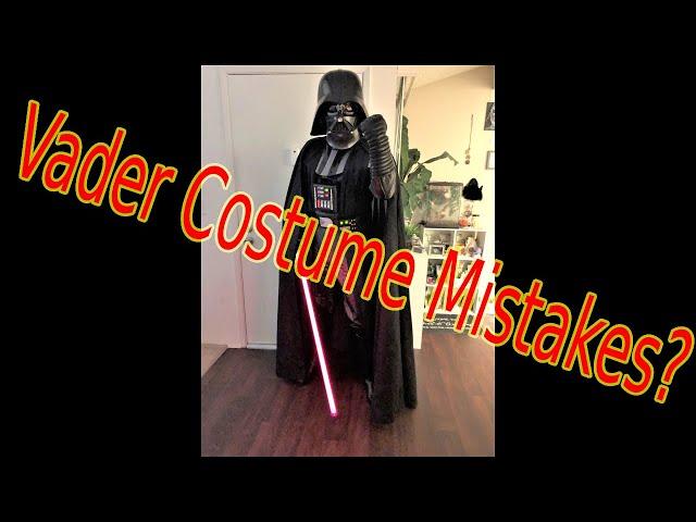 Darth Vader Costume Mistakes Part 3 - Gloves