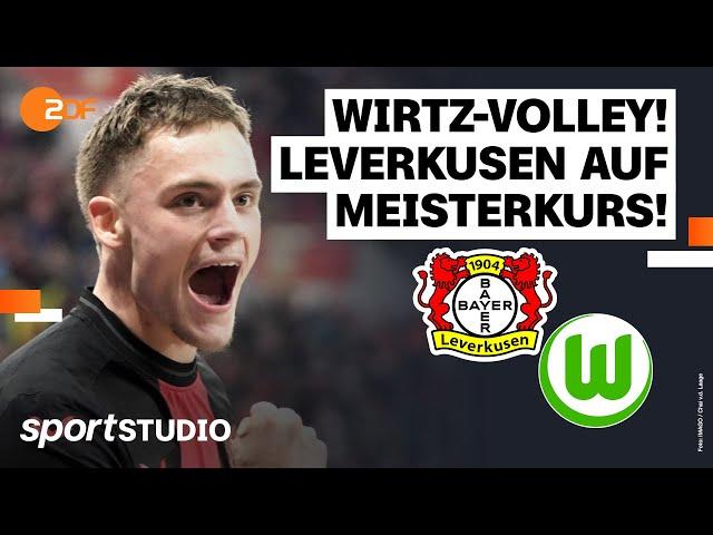 Bayer 04 Leverkusen – VfL Wolfsburg | Bundesliga, 25. Spieltag Saison 2023/24 | sportstudio