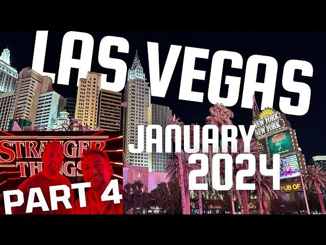 Las Vegas Vlog | Part 4 Jan 2024 | Tim and Matt Travel