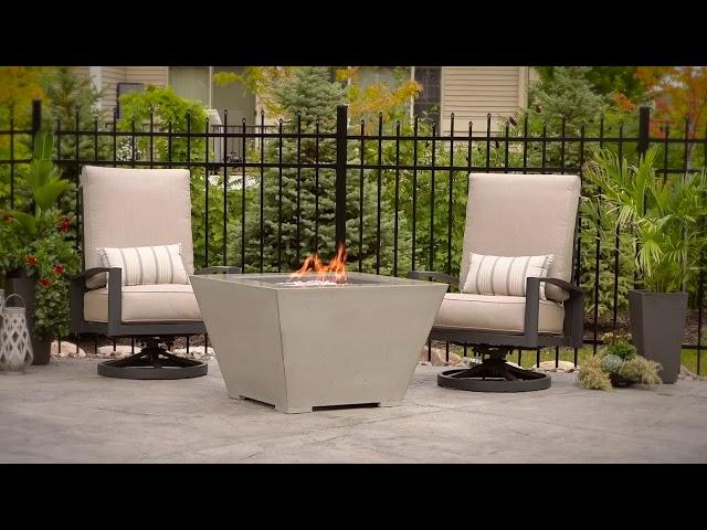 Cove 2424 Gas Fire Pit Table - The Outdoor GreatRoom Company