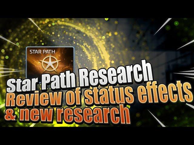 Star Path Research | Background Abilities Of Status Effects In Star Trek Fleet Command & Research