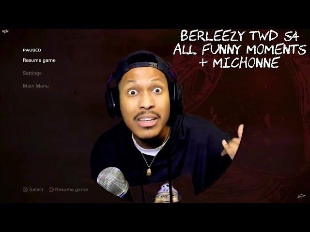 ALL of Berleezy's The Walking Dead Season 4 FUNNIEST MOMENTS! + MICHONNE