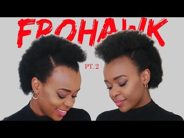 How to | Mohawk Short Natural Hair | South African Hair Blogger Laurina Machite