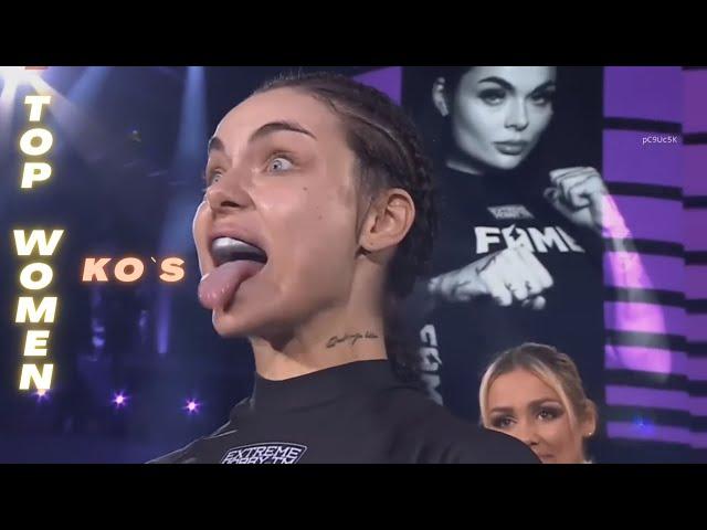 Women's Most Scariest Knockouts in MMA 2024