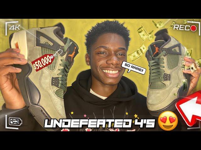 The Most Expensive Jordan 4…| *RARE* Air Jordan 4 ‘UNDEFEATED’ Review & On-Feet (UNDFTD Unboxing)