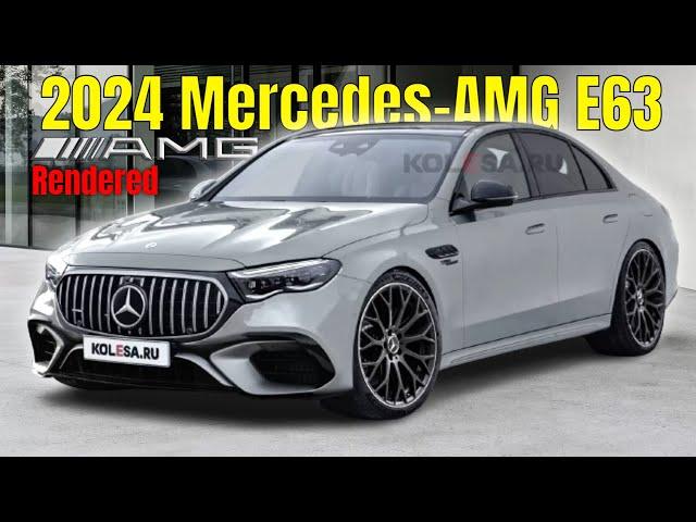 New 2024 Mercedes AMG E 63 W214 Rendered