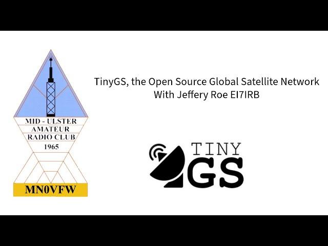 TinyGS, the Open Source Global Satellite Network with Jeffery Roe EI7IRB