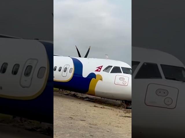 Buddha Air Runway Excursion at Gautam Buddha International Airport!