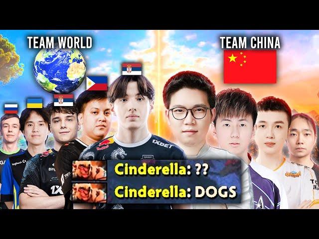 TEAM WORLD vs TEAM CHINA - OPEN ALLCHATS! - DOTA 2