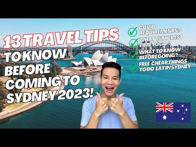 13 Things to Know Before Going to Sydney 2023 | Sydney Travel Guide 