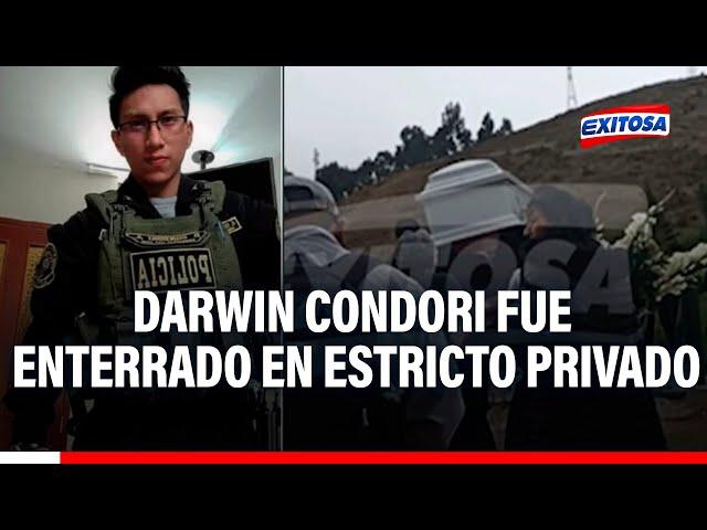 Huancayo: Darwin Condori fue enterrado en estricto privado