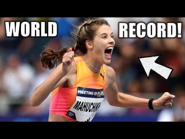 A NEW WORLD RECORD!! Massive World Record In Women's High Jump From Yaroslava Mahuchikh - Paris DL