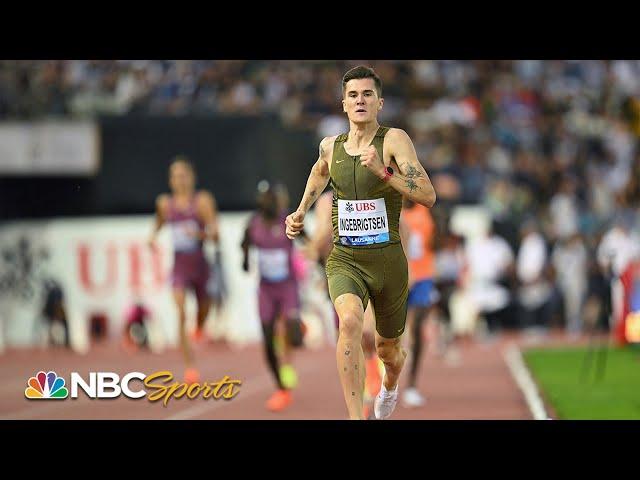 Revenge! Jakob Ingebrigtsen get the best of Cole Hocker in 1500m Olympic rematch | NBC Sports