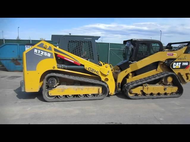 GEHL RT 250 vs CAT 299D