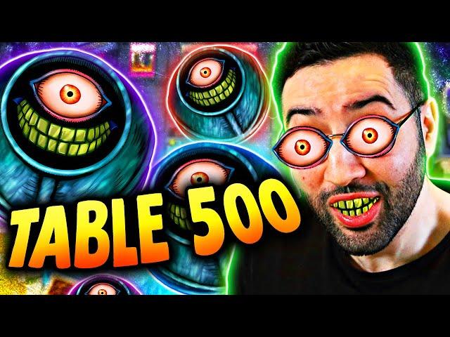 TABLE 500! THE CURSED, THE FUNNY AND DOWNRIGHT STUPIDEST DUELS IN YU-GI-OH!