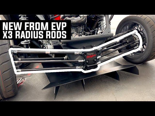 NEW from EVP: Can-Am X3 Radius Rods