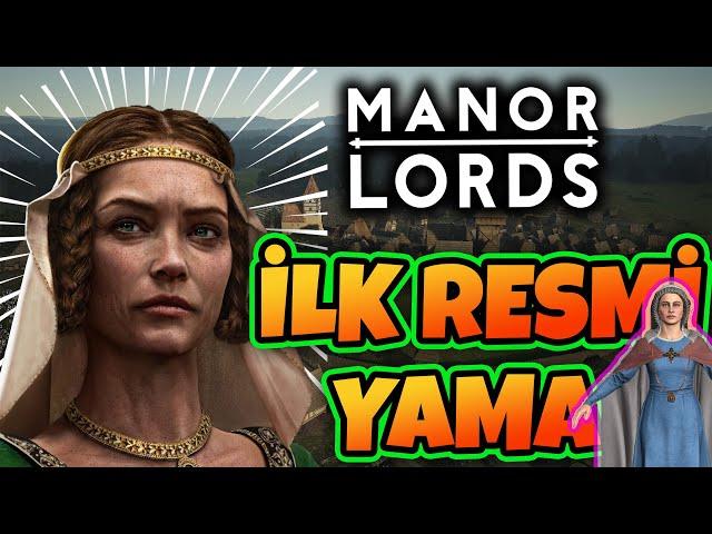 Manor Lords İlk Resmi Yama  Yeni Yama Yenilikler !