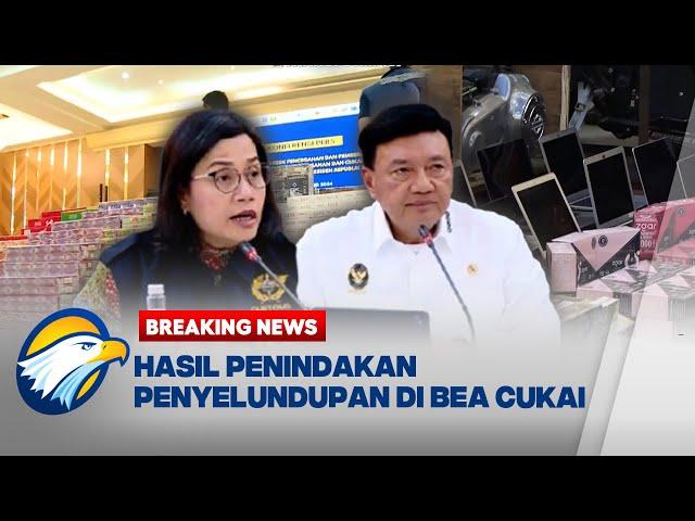 BREAKING NEWS - Menko Polkam dan Menkeu Ungkap Hasil Penindakan Penyelundupan di Bea Cukai