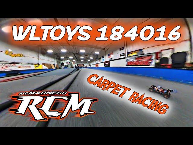 WLToys 184016 Mad Max Carpet Racing at RC Madness Enfield, CT