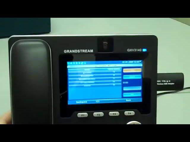 Setting up WiFi on FP2 release on the GXV3140