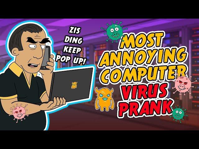 Shocking Computer Virus Prank - Ownage Pranks