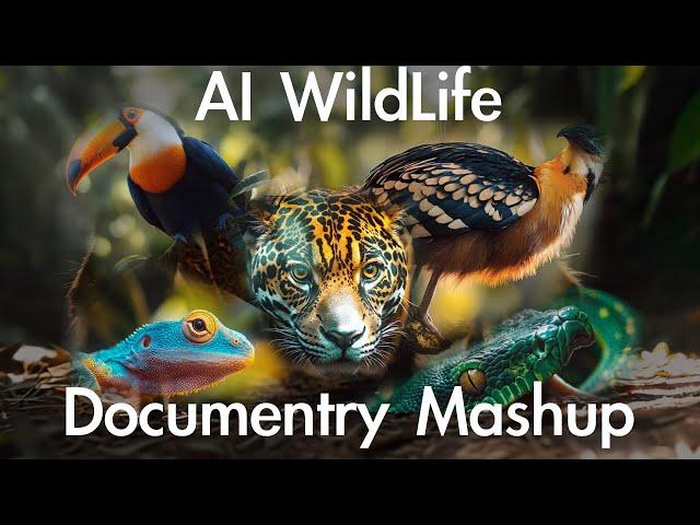 AI WildLife Documentary Mashup