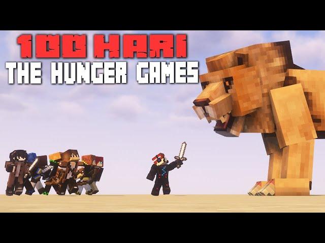 100 Hari Minecraft THE HUNGER GAMES️