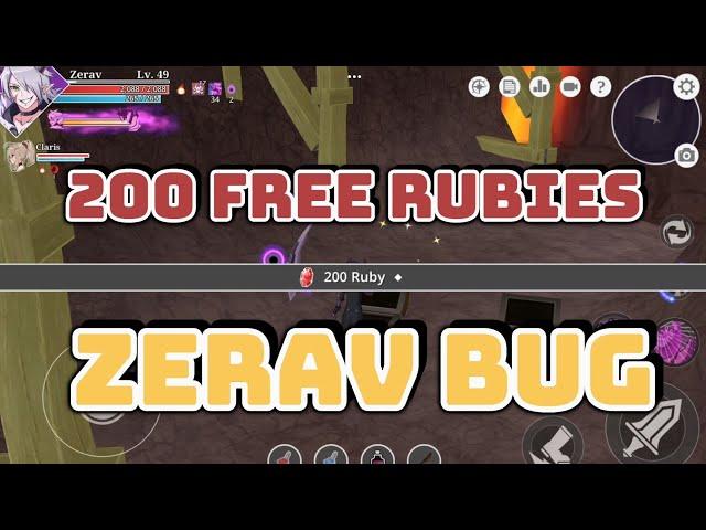 Zerav Bug Free 200 Rubies Location  in Epic Conquest 2