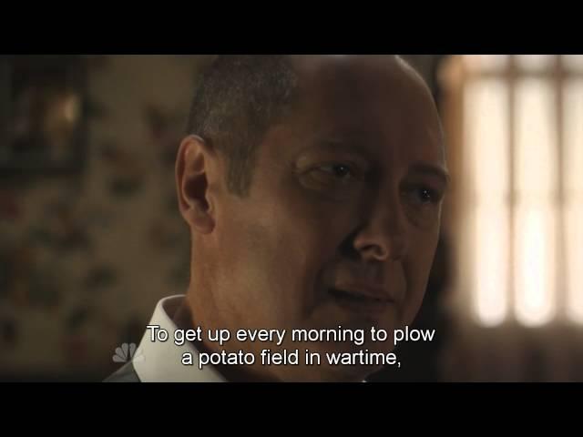 The Blacklist - Another Raymond Reddington (James Spader) Epic Scene