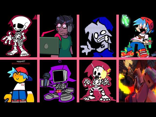 FNF - Game Over Screen/Deaths Compilation #7