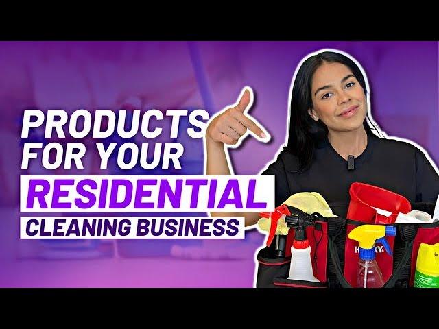 Cleaning Business Supplies : Residential