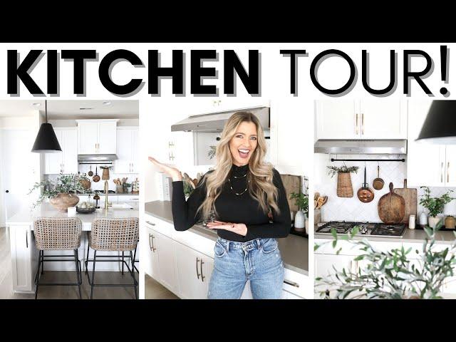 KITCHEN TOUR AND STYLING TIPS || KITCHEN DECORATING IDEAS